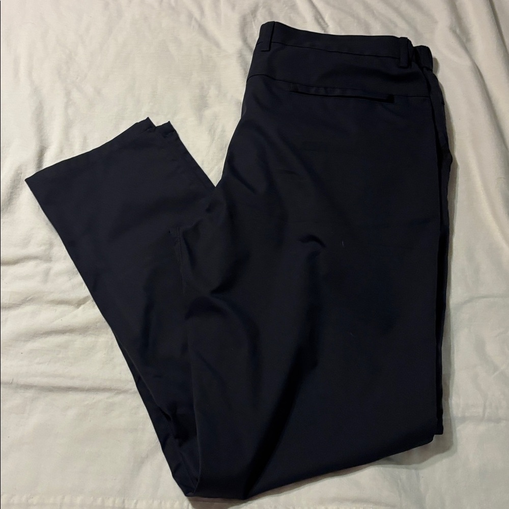 Jack Archer Pants Mens 40x34  Performance‎ Golf Chino Drk Navy/ black